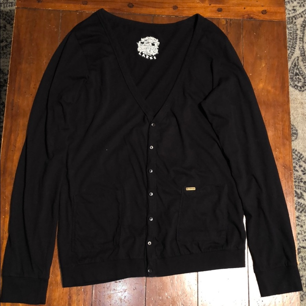Black Men’s Cardigan sweater